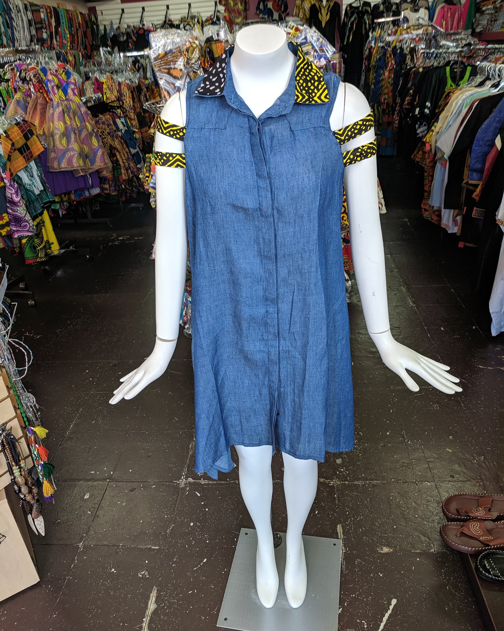 Denim T-Shirt dress