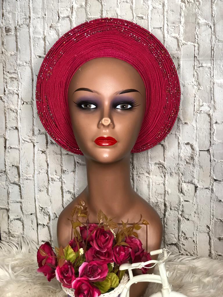 African headwrap/ Nigerian party headwrap/ Auto gele