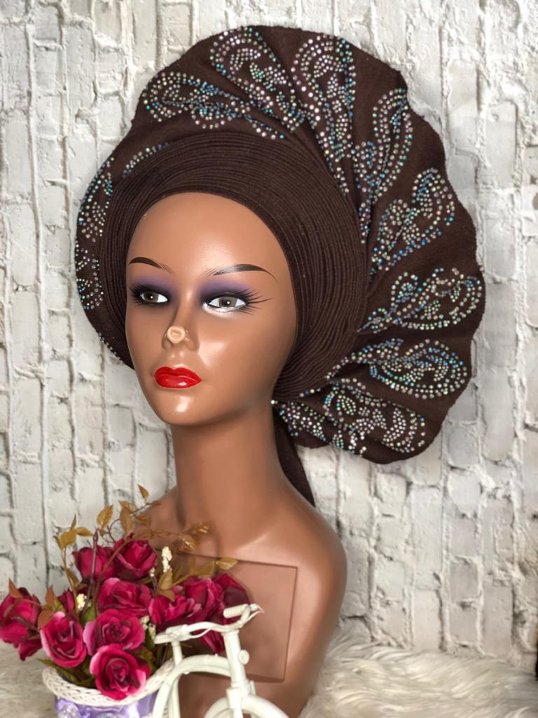Nigerian headwrap/ auto gele – Koubix display picture 2
