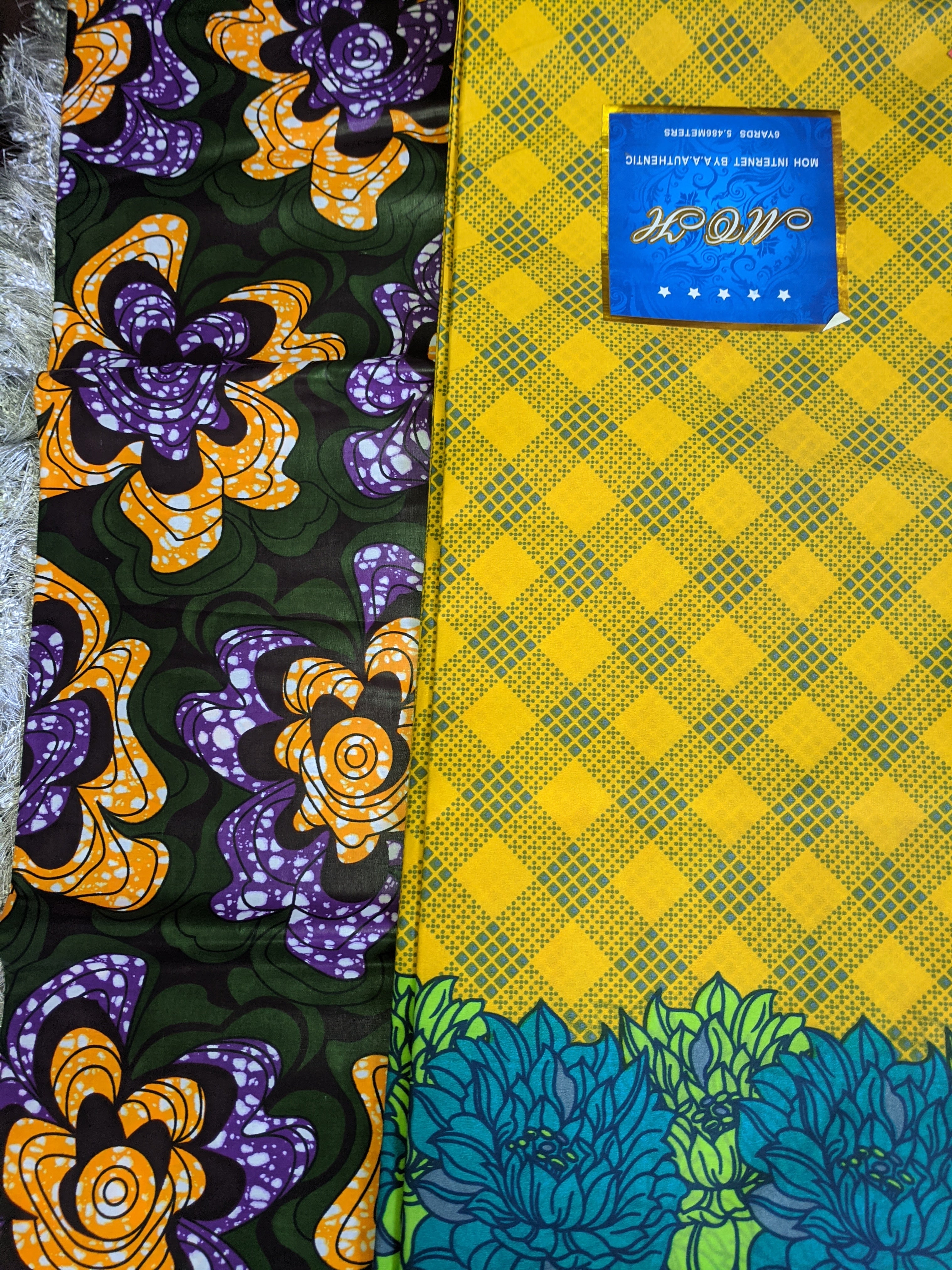 African print ankara fabric/ mix-match