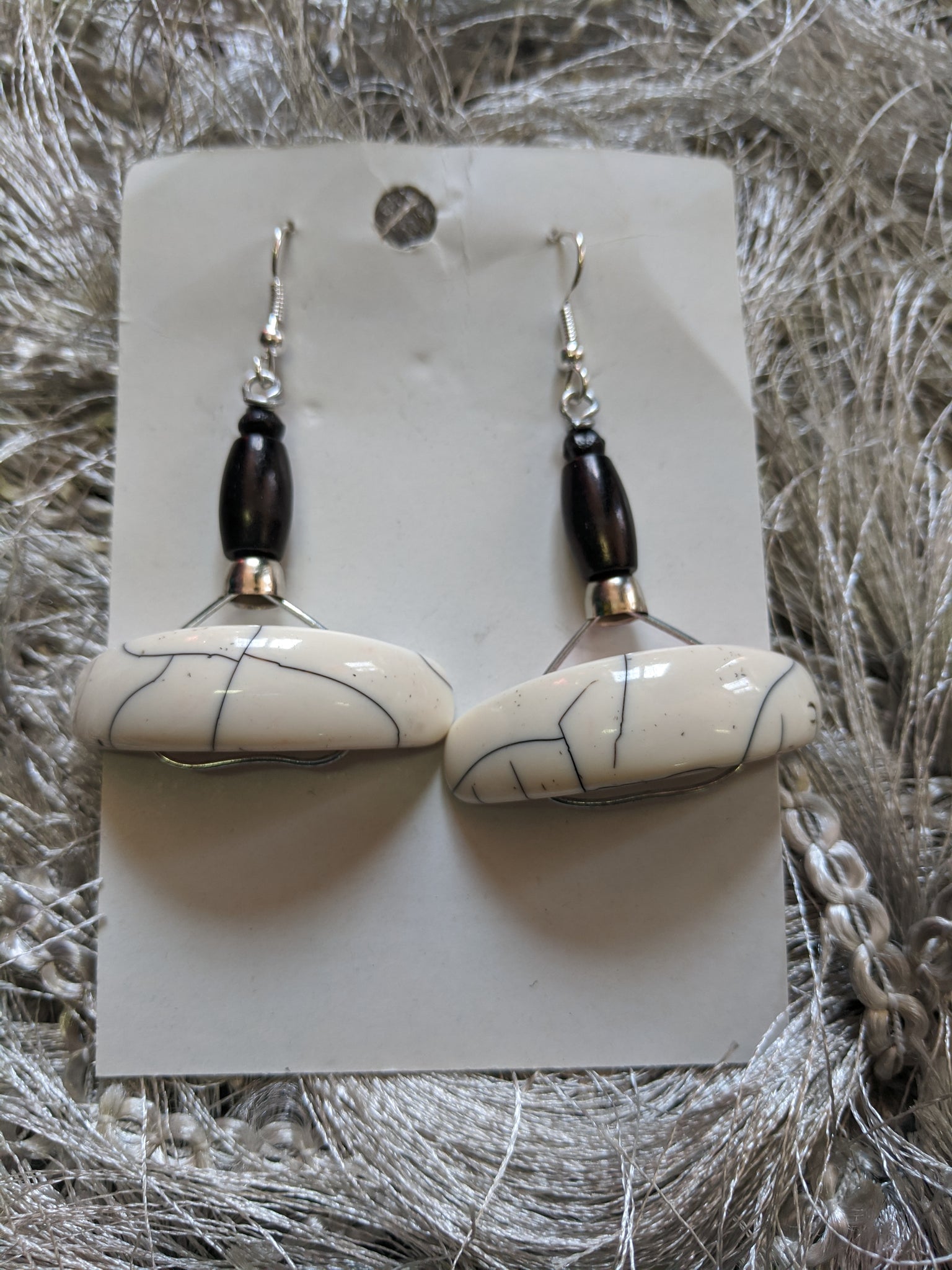 Handmade shell earrings